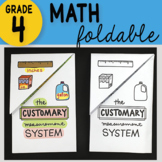 Math Doodle - The Customary Measurement System ~ INB Folda