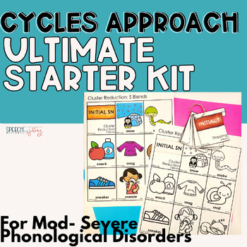 Preview of The Cycles Approach Starter Kit -Phonological Processes for Speech Therapy