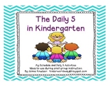 The Daily 5 in Kindergarten: schedule and ideas to use dur