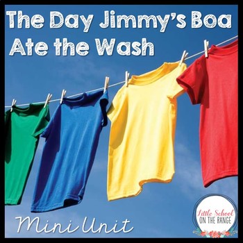 Preview of The Day Jimmy's Boa Ate the Wash Mini-Unit
