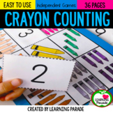 CRAYON COUNTING: Number Sense Math Activities (0-10)