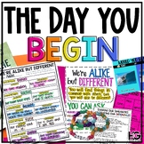The Day You Begin Read Aloud Back to School Reading Activi