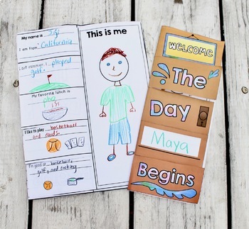 The Day You Begin Welcome Doors Share Your Story Craft Activity Back To School