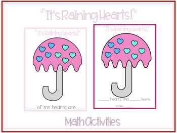 Preview of The Day it Rained Hearts Math Extensions