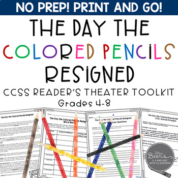Preview of The Day the Colored Pencils Resigned: A Reader's Theater and Literature Toolkit