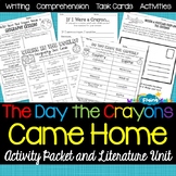 The Day the Crayons Came Home Activity Packet