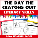 The Day the Crayons Quit Book Activities - Reading Compreh