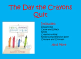 The Day the Crayons Quit Activity Bundle