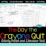 The Day the Crayons Quit Activity Packet & Literature Unit