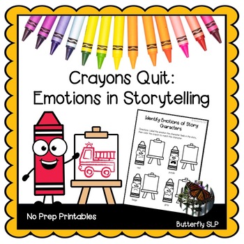 Preview of The Day the Crayons Quit Book Companion, Cause and Effect, Why questions
