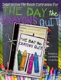The Day the Crayons Quit Reading Guide Flip Book Companion