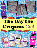 The Day the Crayons Quit – Interactive Notebook, Activitie