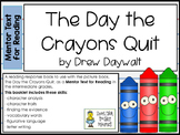The Day the Crayons Quit ~ Mentor Text for Reading Pack ~ 