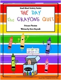 The Day the Crayons Quit Primary Activity Packet