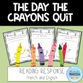 The Day the Crayons Quit (Reading Response)