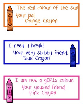 the day the crayons quit