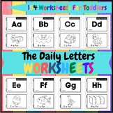 The Dayli Letter Worksheets For Toddlers