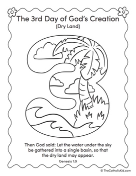 The Days of God’s Creation – Download Pack by TheCatholicKid | TPT