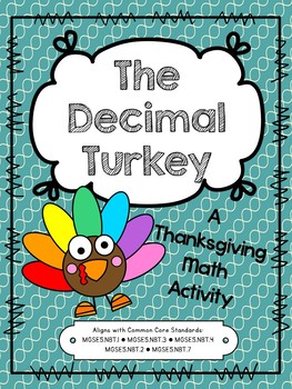 Preview of The Decimal Turkey