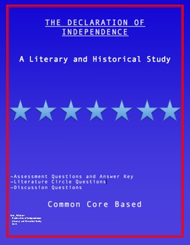 Preview of The Declaration of Independence - Common Core for a Founding Document