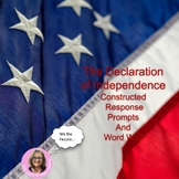 The Declaration of Independence : Word Wall and Writing Pr