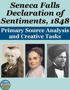 Preview of The Declaration of Sentiments Primary Source Analysis