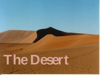 Desert Powerpoint Worksheets Teaching Resources Tpt