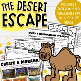 The Desert Escape: Hands-on Escape Room Activity for TK, K