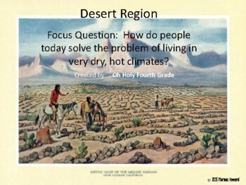 Preview of The Desert Region Native Americans