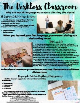 Preview of The Deskless Classroom Handout