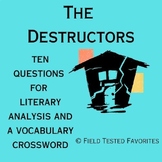 The Destructors Analysis Questions and Vocabulary Crossword