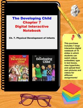 Preview of The Developing Child- Chapter 7 Digital Interactive Notebooks