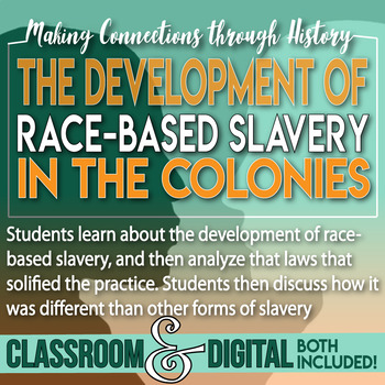 Preview of The Development of Race Based Slavery in Colonial Virginia Jamestown 13 Colonies