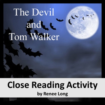 Preview of The Devil and Tom Walker (Washington Irving) Close Reading Activity