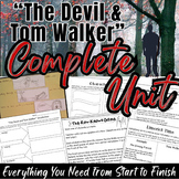 The Devil and Tom Walker by Washington Irving Complete Unit
