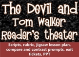 The Devil and Tom Walker reader's theater scripts, prompts