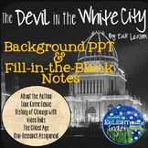 The Devil in the White City Background PPT and Fill-in-the