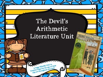 Preview of The Devil's Arithmetic Literature Unit Bundle