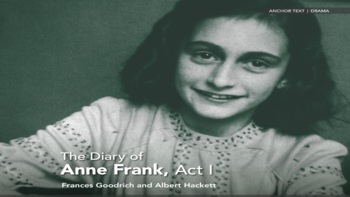 Preview of The Diary of Anne Frank, Act I - PPT - myPerspectives - Grade 8