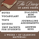 The Diary of Anne Frank Complete Unit Bundle (2 Weeks + of