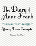 The Diary of Anne Frank: Literary Terms and Techniques