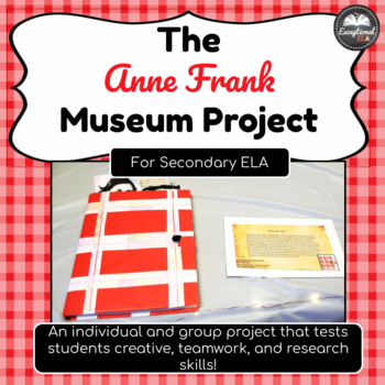 Preview of The Diary of Anne Frank Museum Project - Nonfiction Novel Study Unit Activity