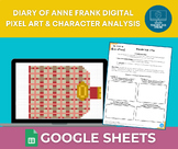 The Diary of Anne Frank (The Play) BUNDLE: Pixel Art and C
