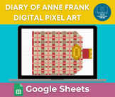 The Diary of Anne Frank: The Play  - Pixel Art Activity (D