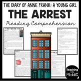 The Diary of Young Girl Arrest of Anne Frank Reading Compr