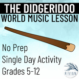 The Didgeridoo a World Music Lesson Print and Digital for 