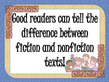 Preview of The Difference Between Fiction and Nonfiction