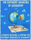 The Different Branches of Geography