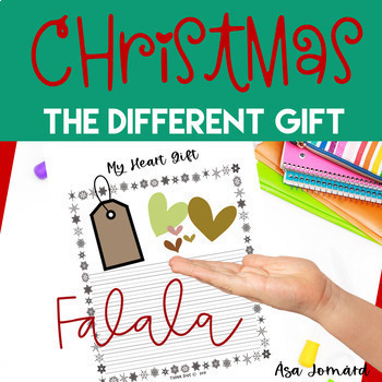 Preview of Christmas Writing  | The Different Xmas Gift Festive Season Gift Giving
