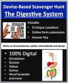 The Digestive System - Device-Based Scavenger Hunt Activit